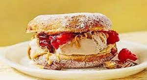 Irresistible Indulgence: Peanut Butter & Jelly Doughnut Ice Cream Sandwich Recipe